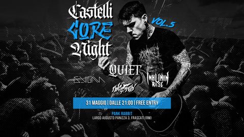 Castelli Core Night Vol.5 - Il punto di riferimento per la musica dal vivo della rinata scena alternative dei Castelli Romani